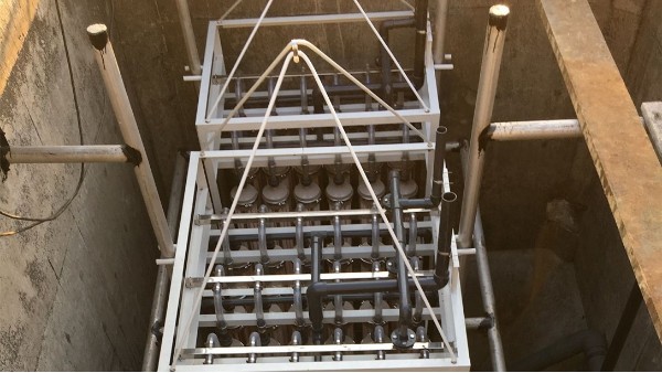 南京某電鍍廢水MBR膜案例